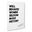 Well Behaved Women - Wrapped Canvas Print-61880335