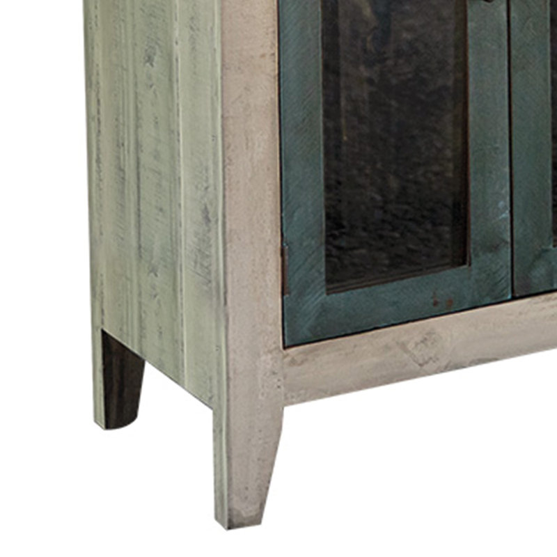 Buffet 4 portes en verre Dodge Lupita