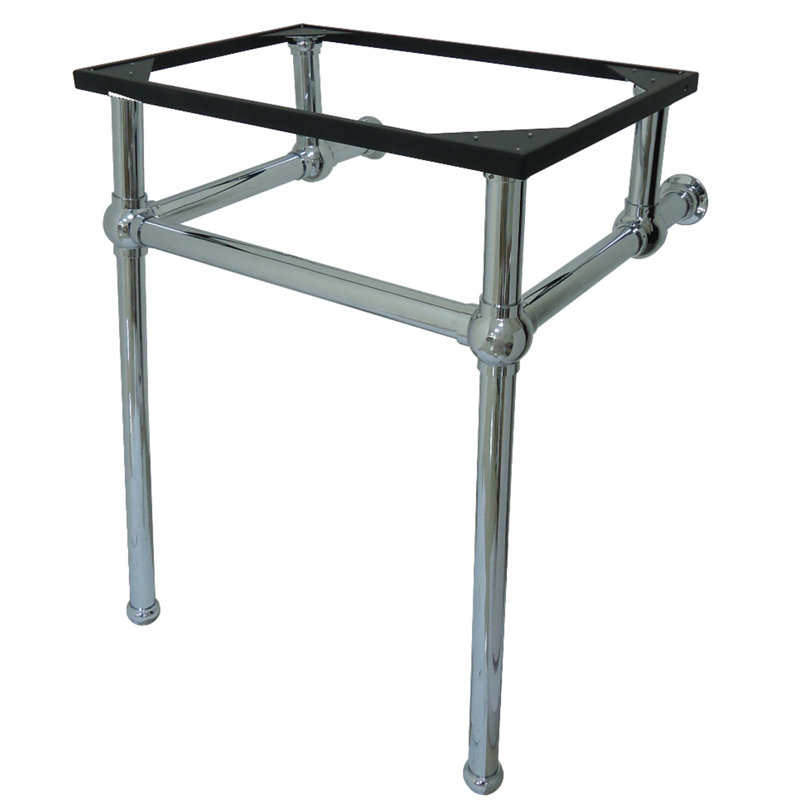 Kingston Brass Templeton Brass Console Sink Legs, Polished Chrome