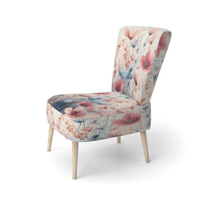 Chaise d'appoint Wildflowers - Chaise d'appoint Pastel Wildflower Field Harmony II