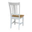 Chaise d'appoint en bois massif Evalyn-54365011