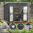 7.5 Ft. W X 8 Ft. D Outdoor Metal Storage Shed