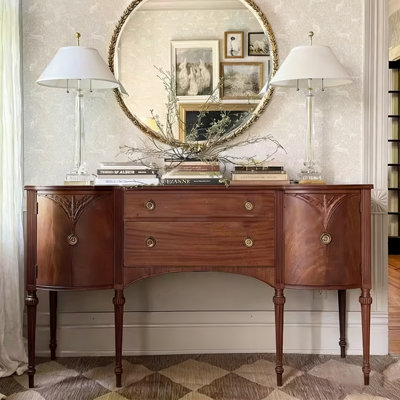American style retro console table