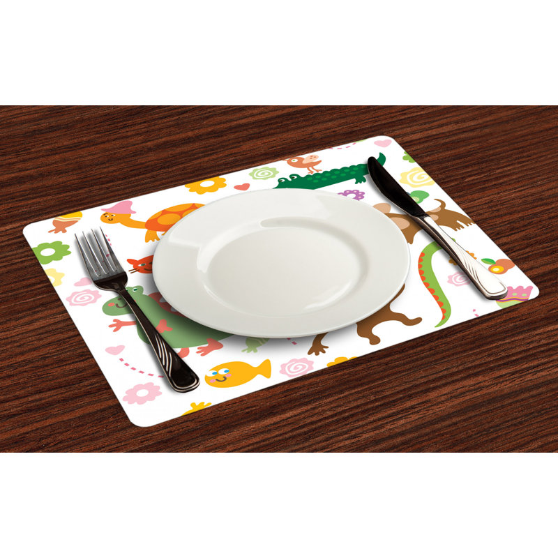 Polyester Kids Rectangle Placemat