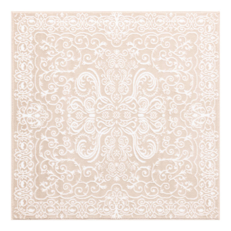 Anah Oriental Indoor Rug, Square 4'