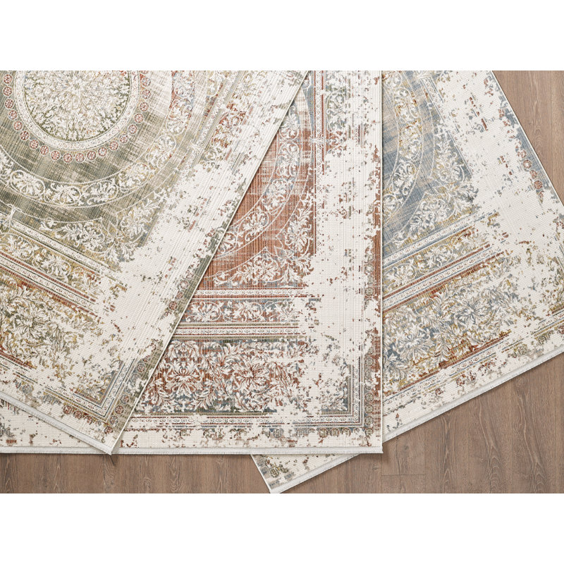 Tapis tissé à la machine Southwestern Wilton, Tapis de couloir 2 pi x 6 pi