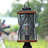 Inlight 1-Light 17'' H Hardwired Lantern Head With Black And Barnwood Textured Finish