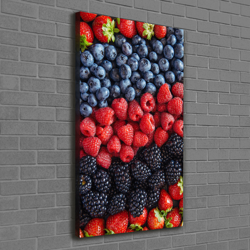 Forest Fruits - Wrapped Canvas Print