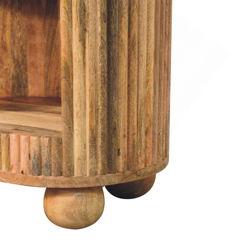 Table de chevet en bois Soba Ball