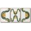 Analogous Arches I, ensemble de 3 toiles encadrées-97760220-97760221