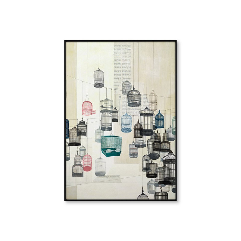 Birdcages 1 Print by Marie, Natasha