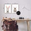 Impression sur toile, "2" et "Lapin" par Sissi et Seb-91323692