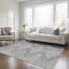 Machine Washable Indoor/Outdoor Chayden ACN1016 Grey 1'8" x 2'6" Rug-109479231