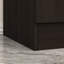 Armoire l 63 po avec miroir et poteaux suspendus