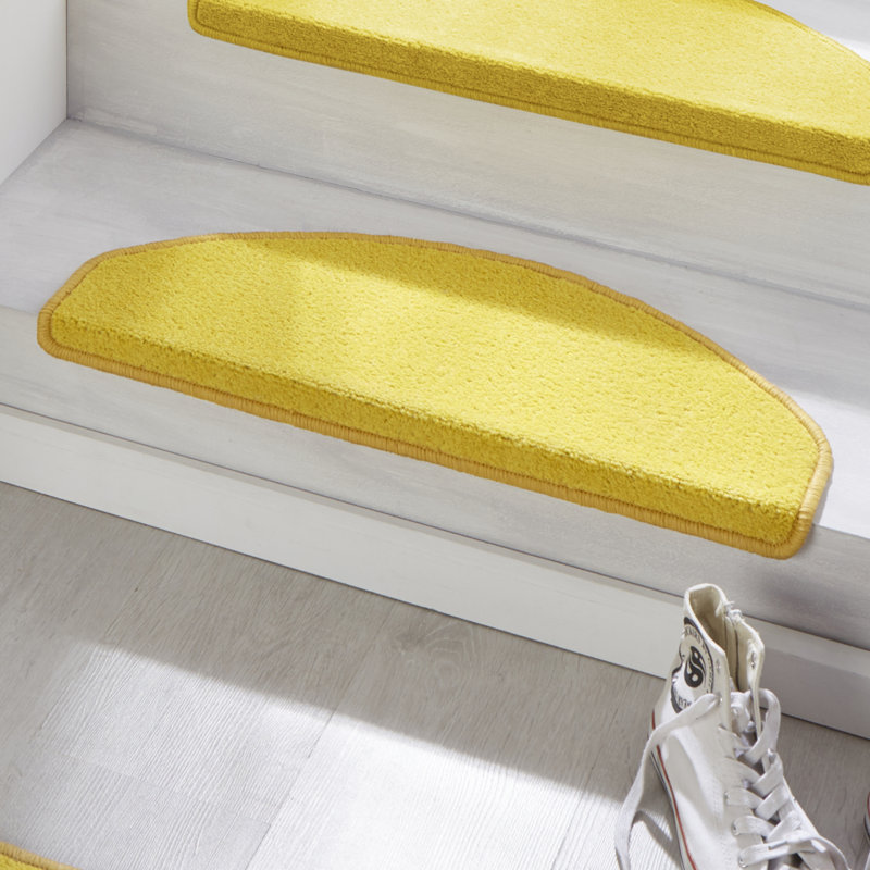 Fancy Yellow Stair Tread