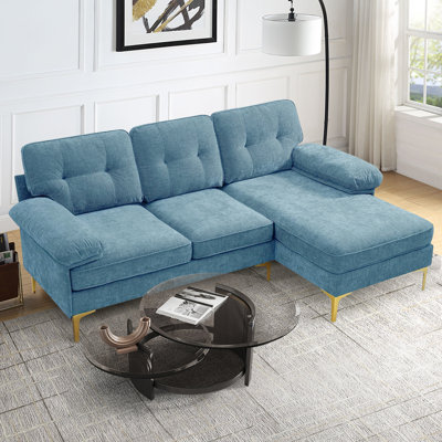 Premont Upholstered 83'' Sofa & Chaise