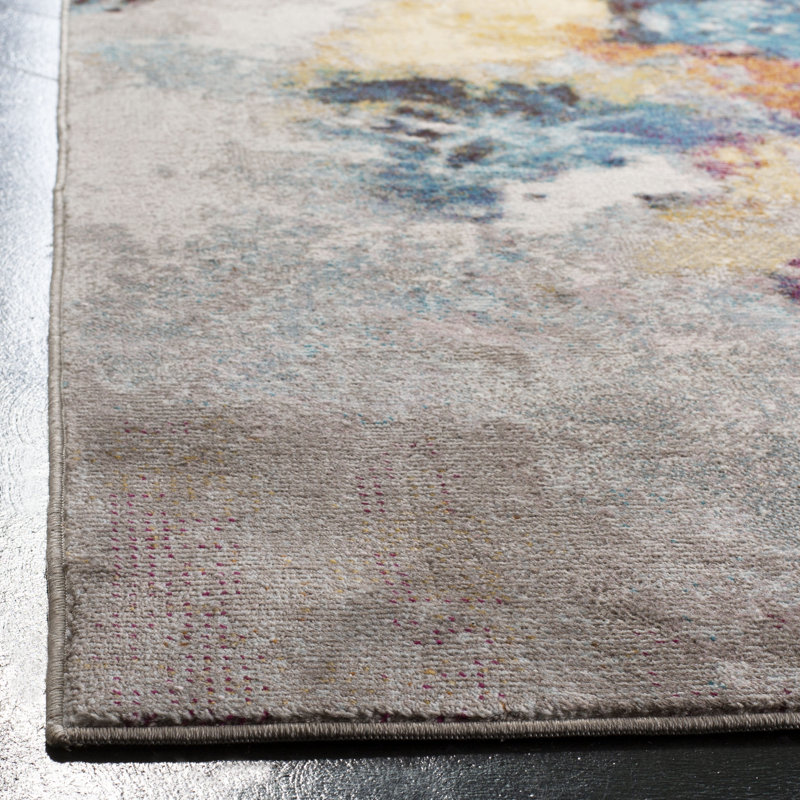Mandalay Performance Abstract Rug, Rectangle 3' x 5'