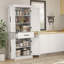 Garde-manger avec tablettes, portes et tiroirs réglables