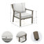 Vishali 4-Piece Aluminum Outdoor Conversation Set with Sofa-96914911-96914912