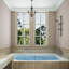 Lustre empire à 3 lumières de style bougie Doggett-147028603