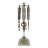 Stylish Office Accessory Sculpture For Home Decor - Modern Decorative Objects And Desk Organizer With Marble Handle - Style With Statues And Figurines - 13"-1123521256
