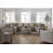 Nolte Pebble 10-piece Modular Sectional With Ottomans