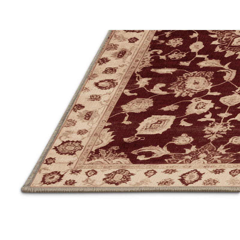 Tapis brun lavable à la machine, Tapis de couloir 2 pi x 5 pi