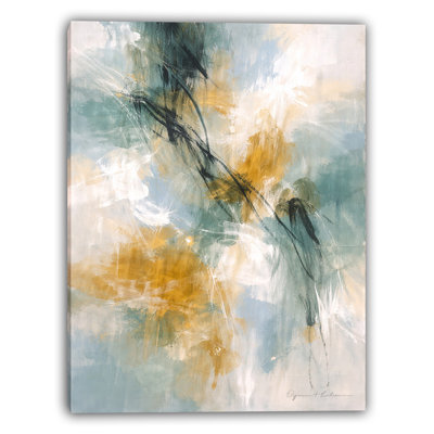 «Evening Meadow», art mural sur toile tendue