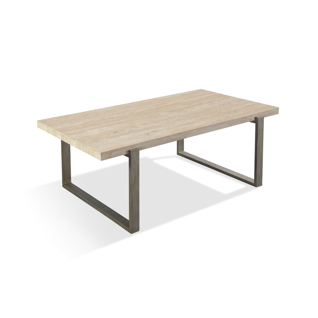 Chandre Solid Wood Top Coffee Table Hokku Designs