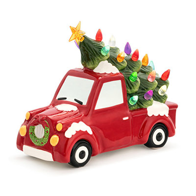 Camion de Noël à DEL