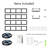 Wall Mounted CD Storage Rack with LED Light Strip and Hooks, Metal Media Storage Organizer for Living Room, Bedroom, Office