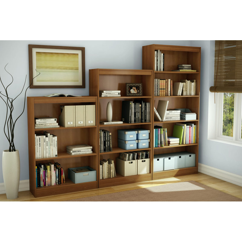 Axess Bookcase, (5 Shelves) 68.75” H x 28” W x 11.5”D, Morgan Cherry