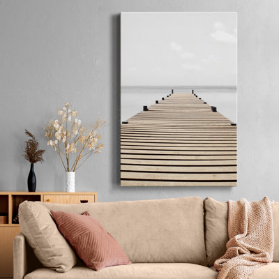 Ciel neutre-reproduction de photo sur toile tendue