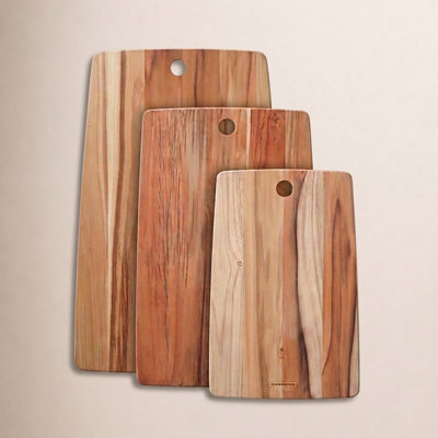 Tramontina 3-Piece Teak Kitchen Board Set