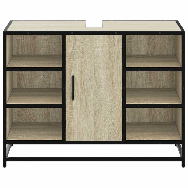 Analiesa Bathroom Cabinet, Sonoma Oak