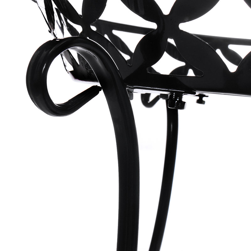 Support pour plante Costanzo, Noir
