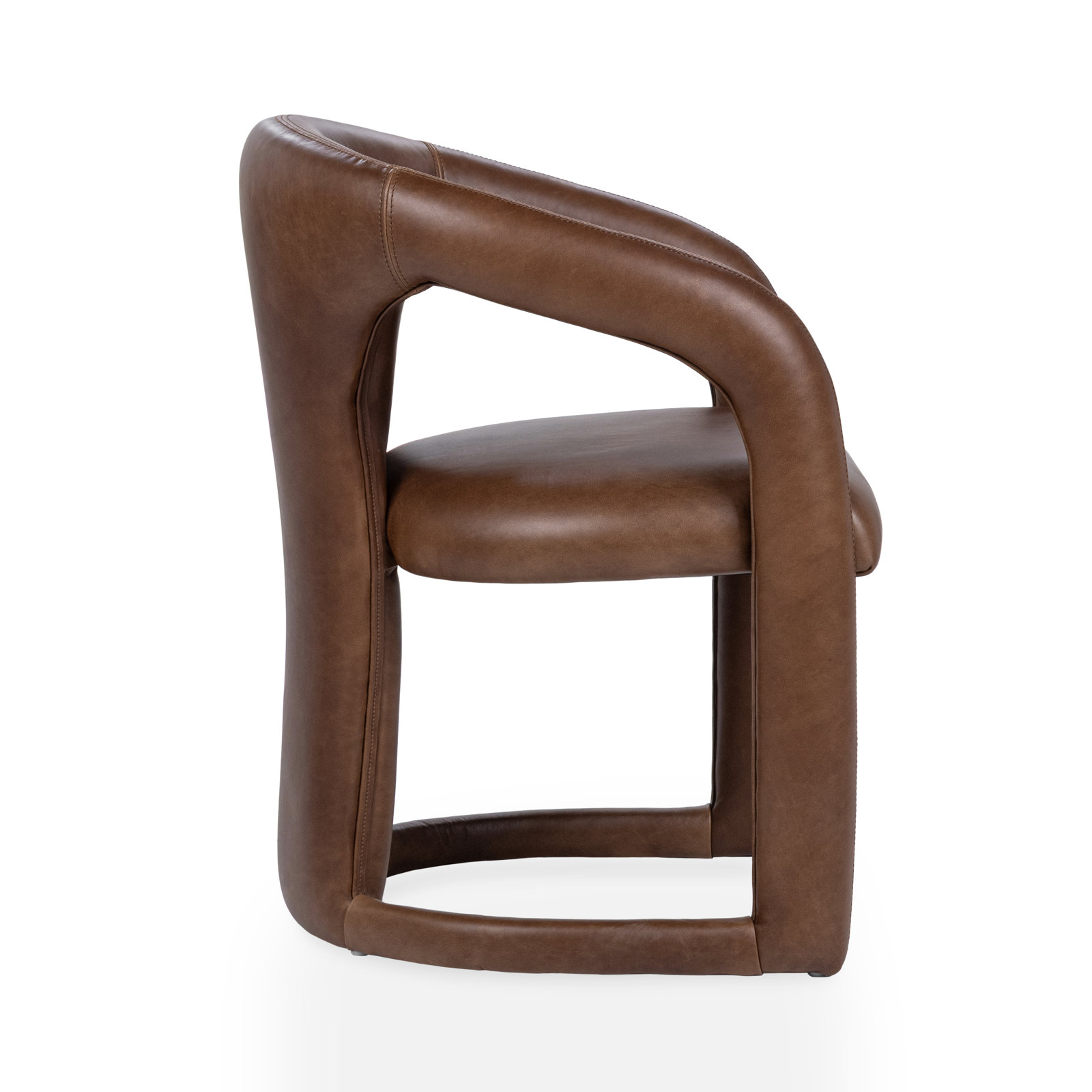 Adette Dining Armchair, Brown