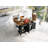 53.5''Farmhouse Kitchen Island With Power Outlet, Kitchen Storage Island With Drop Leaf, Spice Rack And Drawer, Rolling Kitchen Cart On Wheels, For Home, Kitchen And Dining Room, Black-1633376707