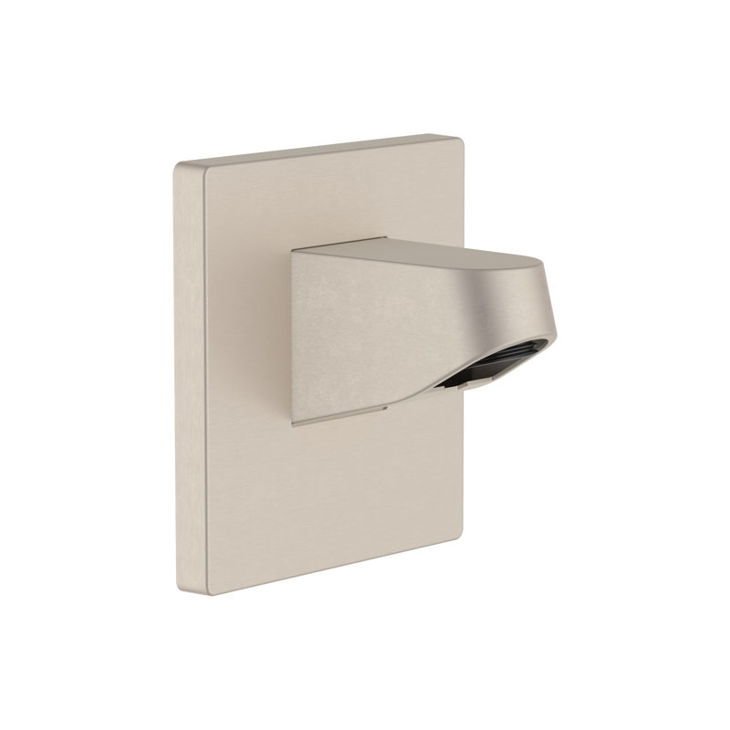 hansgrohe Pulsify S Showerhead 105 1-Jet, Brushed Nickel, 1.75 GPM
