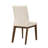 Cabral 19'' H Genuine Leather Upholstered Side Chair-1570975880