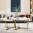 Round Nesting Coffee Table Set 2-Piece