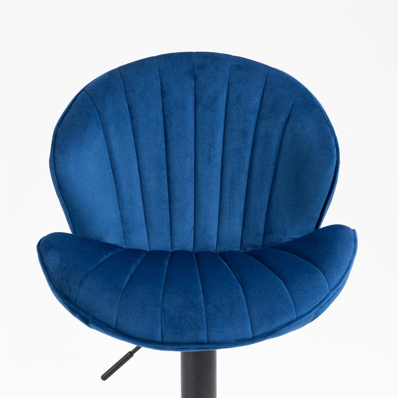 Ensemble de 2 tabourets de bar réglables avec dossier et repose-pieds, confortables et élégants pour la cuisine et la pub