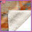 Couvertures texturées abstraites orange-123991433