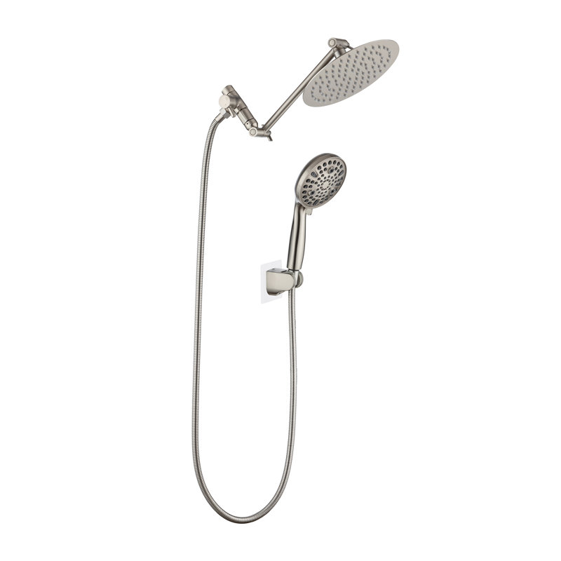 Complete Shower System with Rough in-Valve, Brushed Nickel