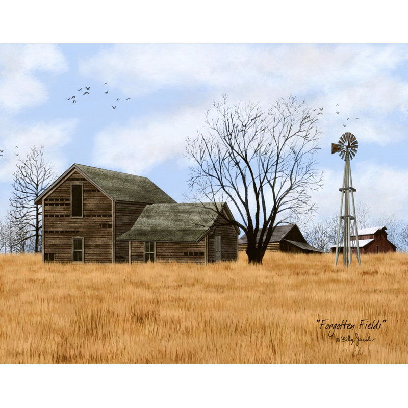 Forgotten Fields, 19" H x 24" W