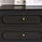 French-style minimalist storage cabinet