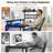 Top S Steel Computer Desk with Built-In Electrical Outlet-405280807-405280803