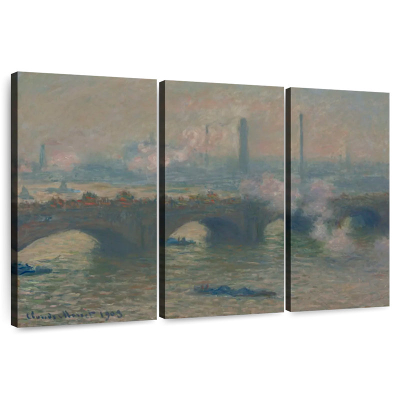 Waterloo Bridge, 32" H x 50" W