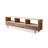 Modern Nut-Brown Solid Wood TV Stands-644625297