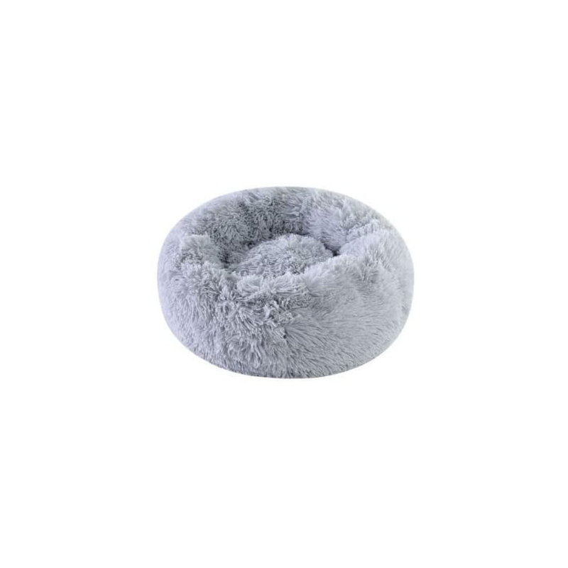Jaiden Orthopedic Fleece Pet Bed, 50cm W x 50cm D, Grey